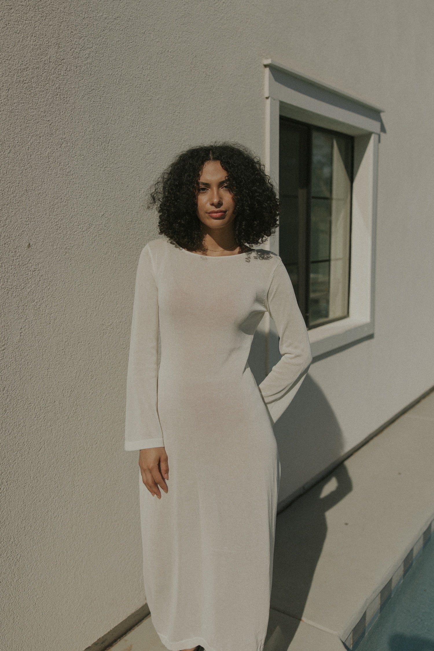 Amara Sheer Cover Up Dress | Altair X Geode Swimwear - Image 6