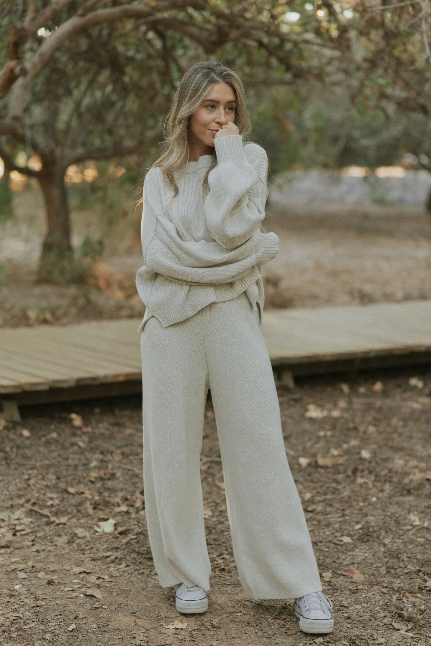 Juneau Pants in Fawn | Sweater Pants - Image 4
