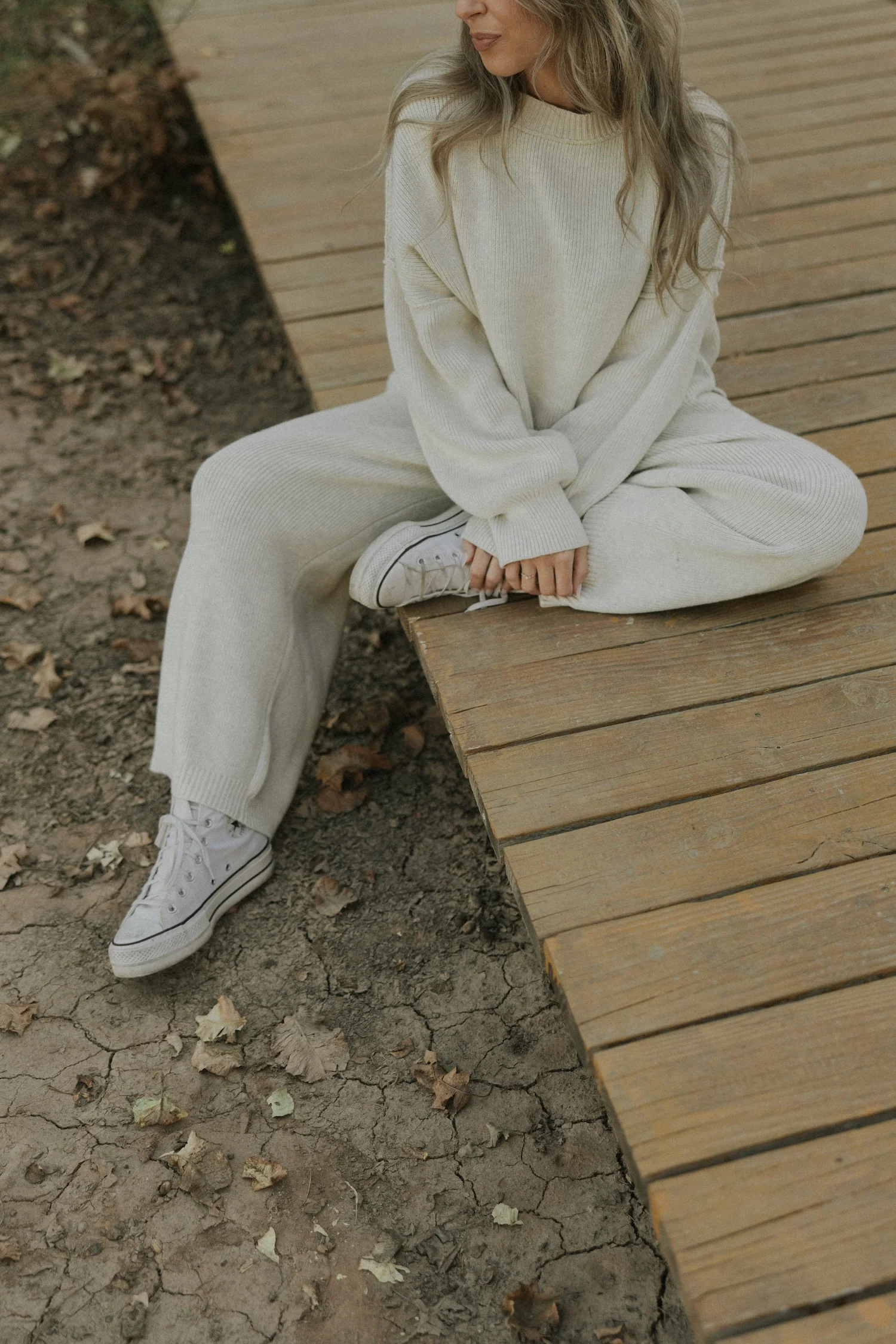 Juneau Pants in Fawn | Sweater Pants - Image 6