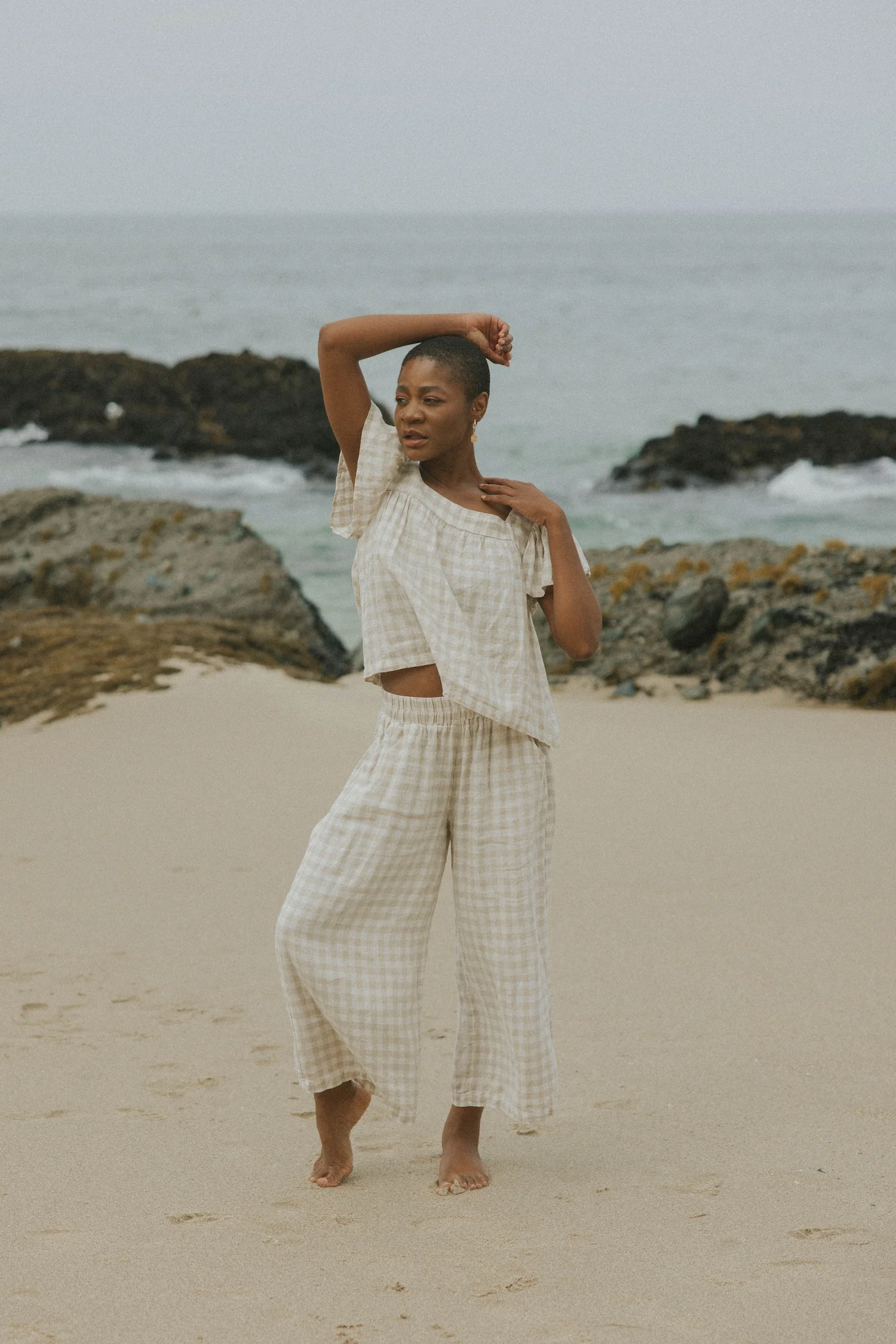 Meadow Pant in Gingham | Women's Gingham Pants - Image 5
