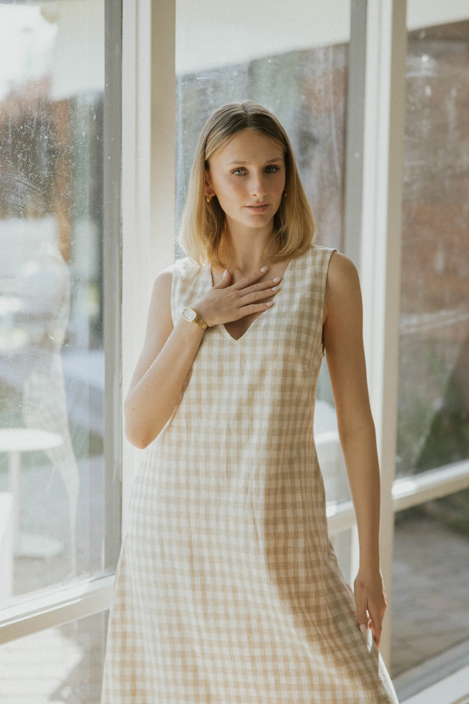 Pradera Dress in Gingham | Pullover Dress - Image 8