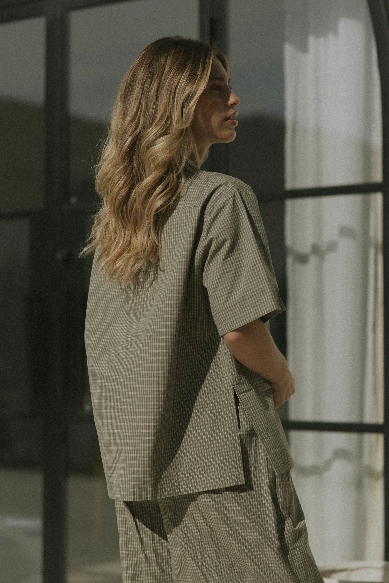 Penelope Top in Cedar | Women's Plaid Button Down Shirt - Image 4