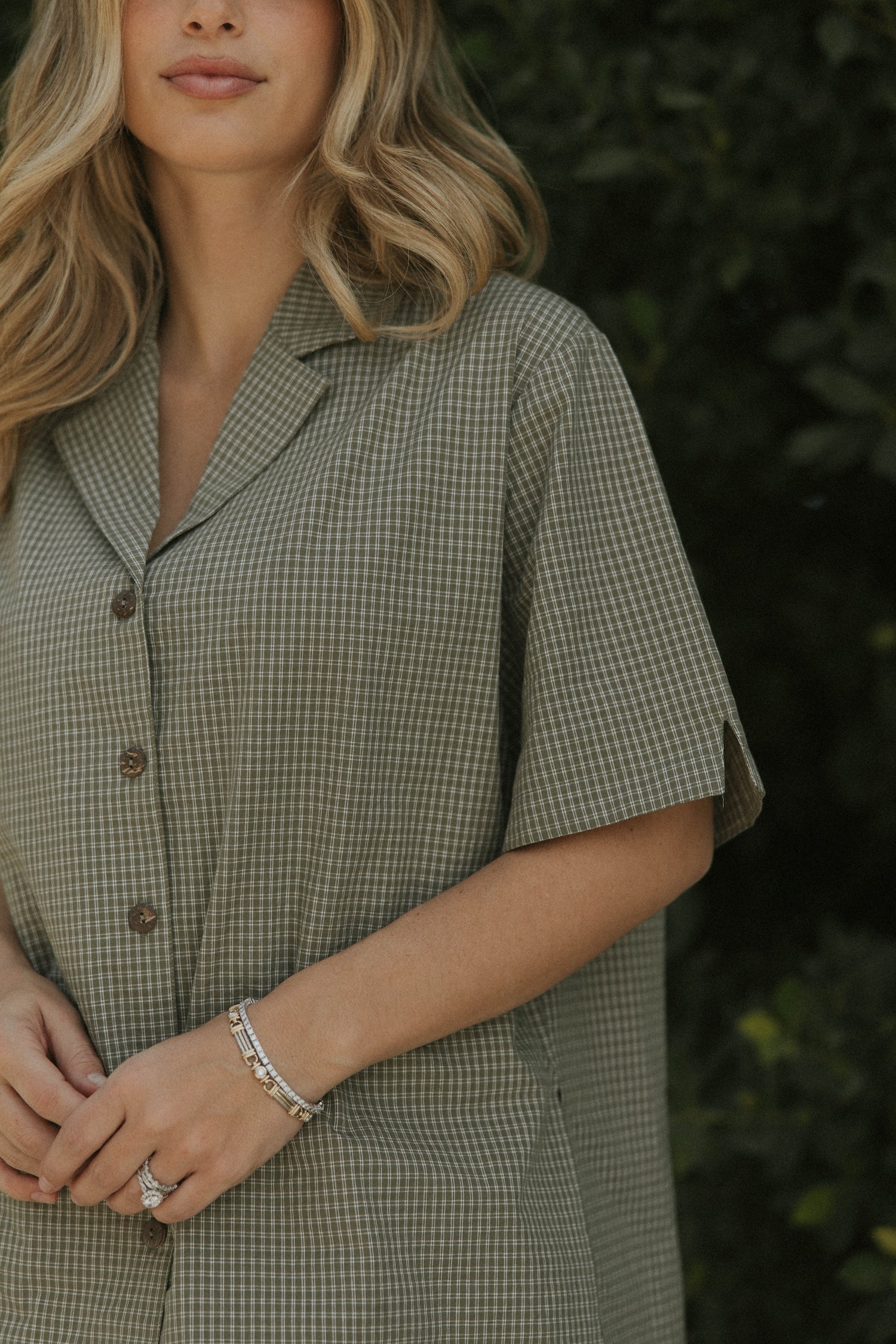 Penelope Top in Cedar | Women's Plaid Button Down Shirt - Image 6